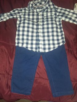 Carter's 12mo boys outfit