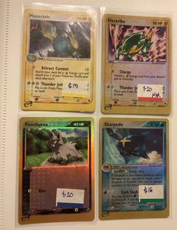 Reverse Holo Pokémon Ruby & Sapphire Near Mint