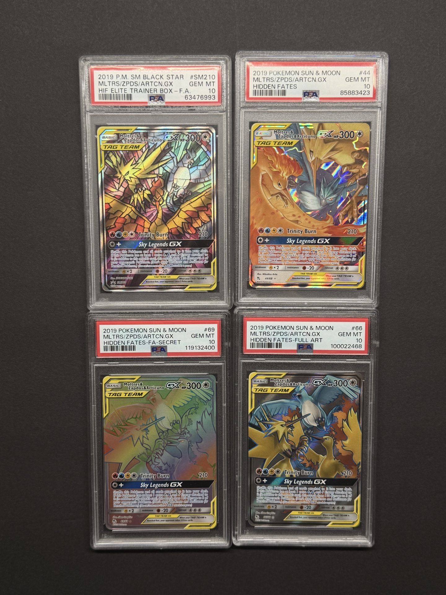 Legendary Birds PSA 10 SET