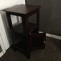 Wood tv stand with cabinet Make an offer