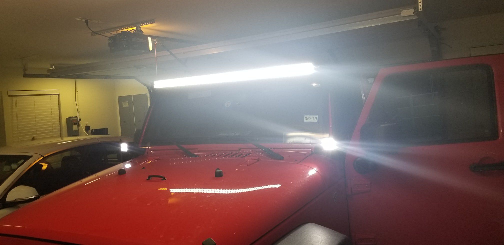 Jeep Wrangler light's & winch