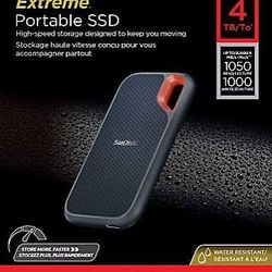 SanDisk eXtreme 4TB Portable SSD