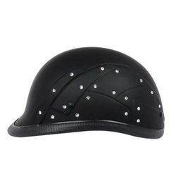 New Badass Helmet 41 Swarovski Crystals LOOK!!! Send Me Offer 