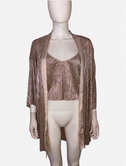 Victoria's Secret cami and robe