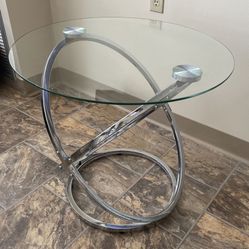 Glass Round Coffee Table
