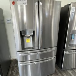 $1599! Store Closing Blowout! LG FRENCH DOOR REFRIGERATOR, One Year Warranty