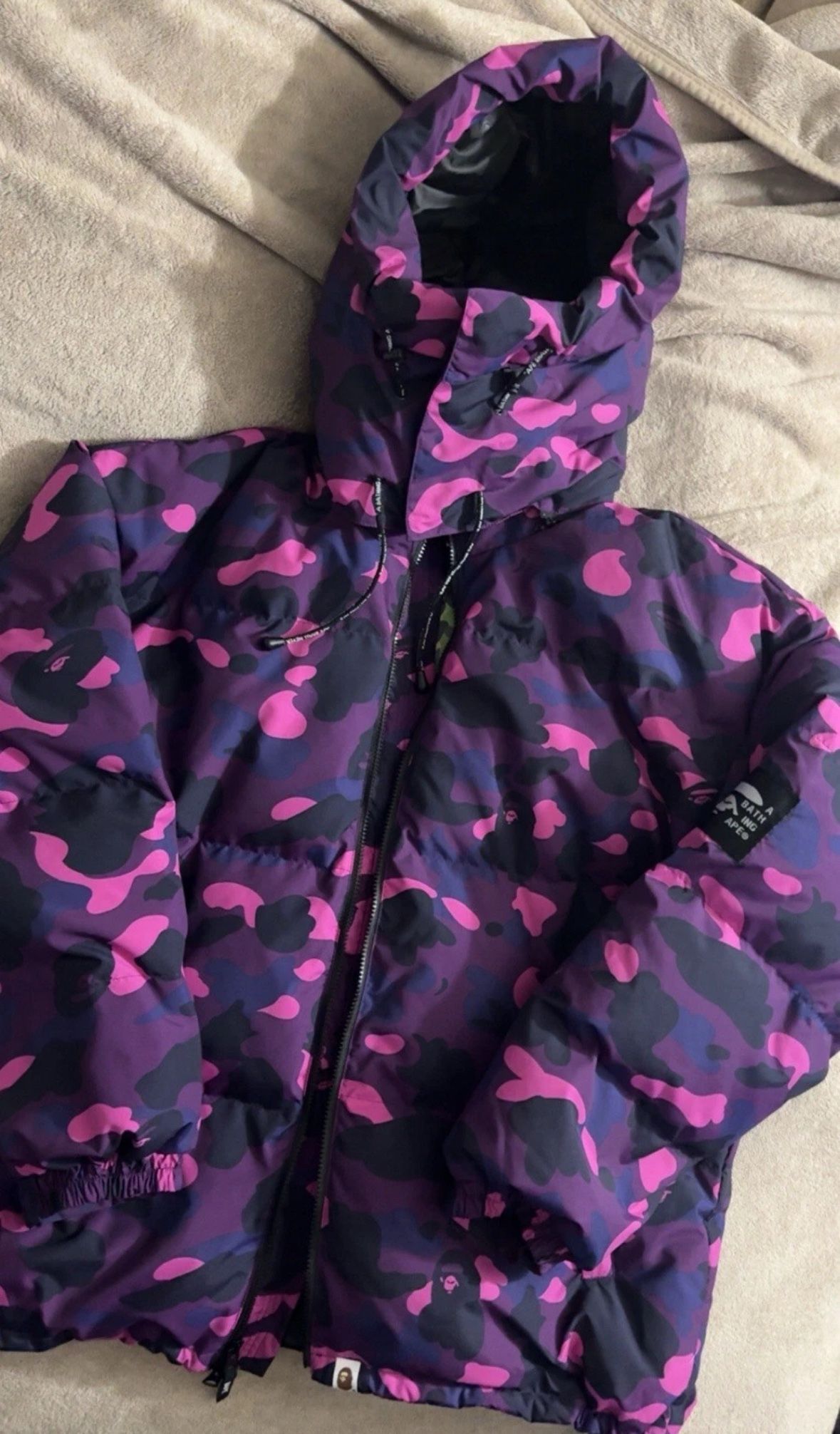 Bape Camo Down Jacket XXL
