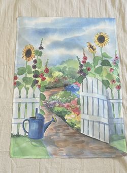 NEW Spring Garden Flag- Large