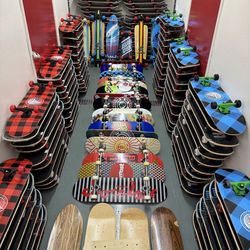 Trick skateboards and decks