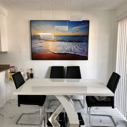 Dining Table With 6 Chairs 