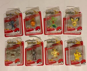 Pokémon Battle Figure 2023 SET OF 8 COMPLETE