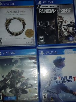 PS4 Games (READ DESCRIPTION)