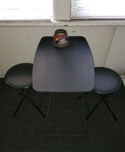 Folding Table And Stools