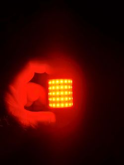 BIKE RED LED TAIL LIGHT USB RECHARGEABLE