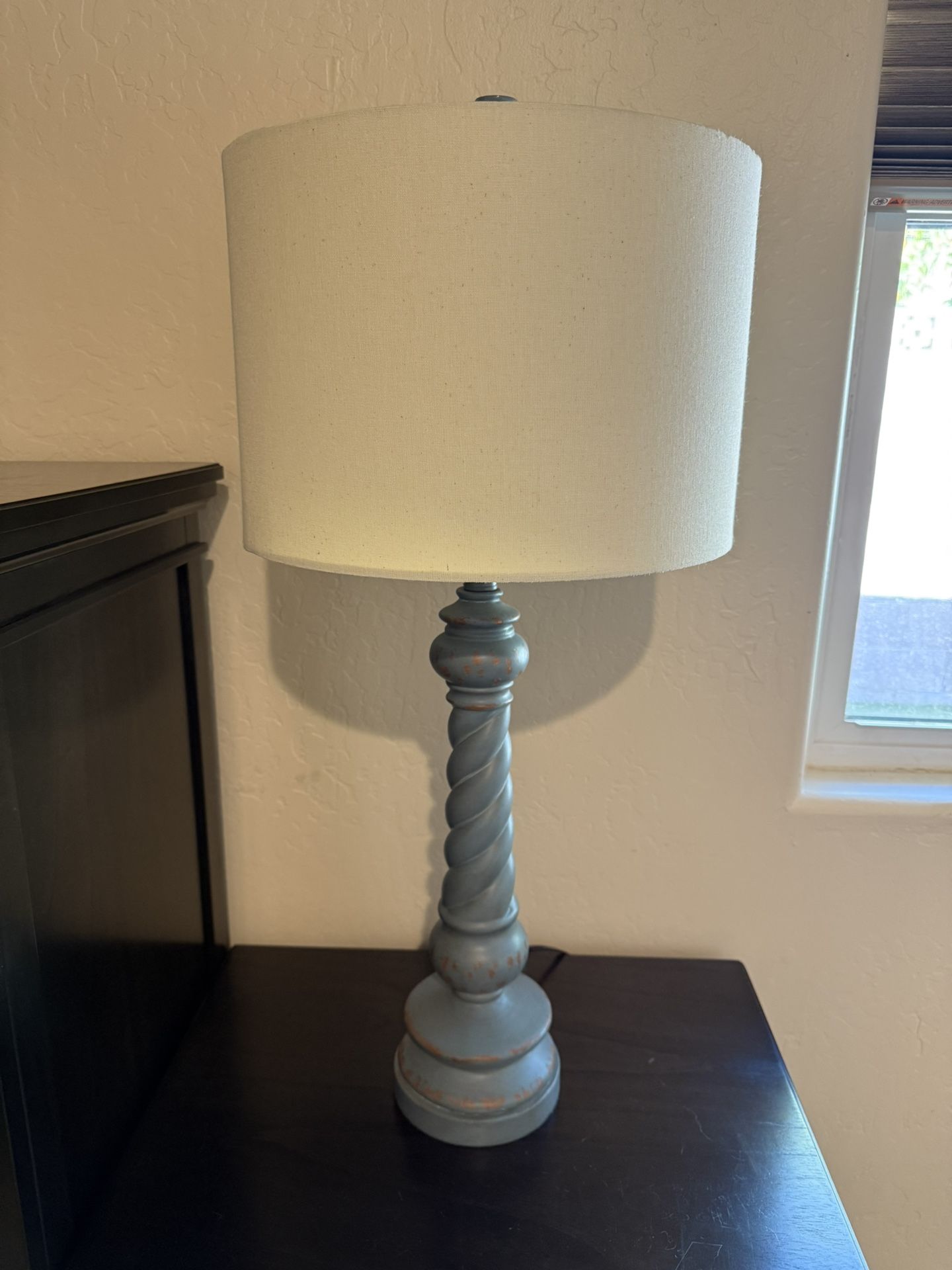 Beautiful Shabby Chic / Farmhouse Table Lamp