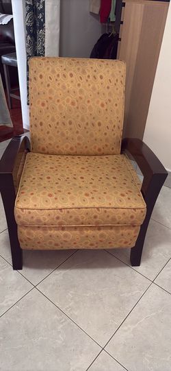 Pattern arm chair for sale
