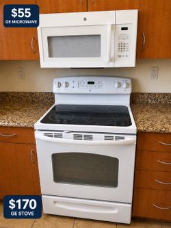 GE 30” Electric Stove –