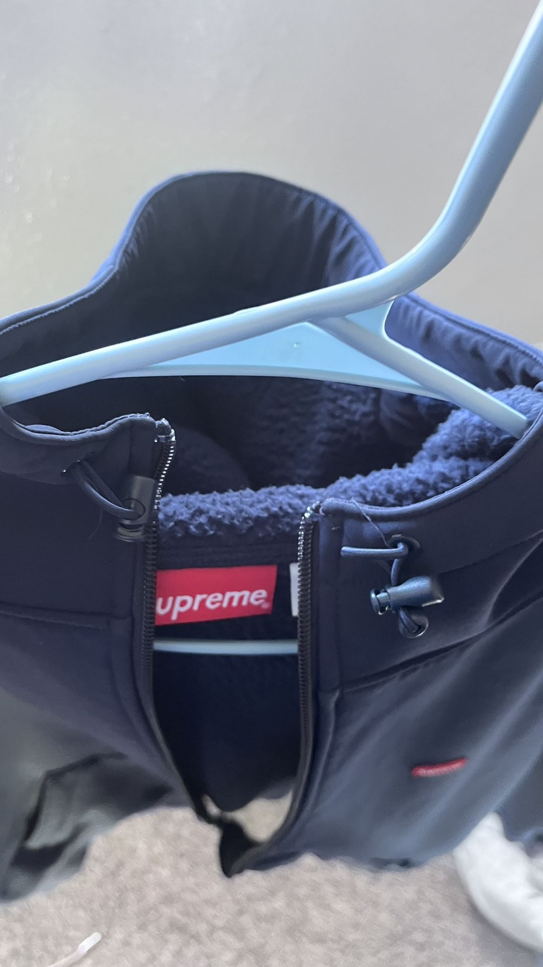 Supreme Windstopper Sweater Size M Navy Blue