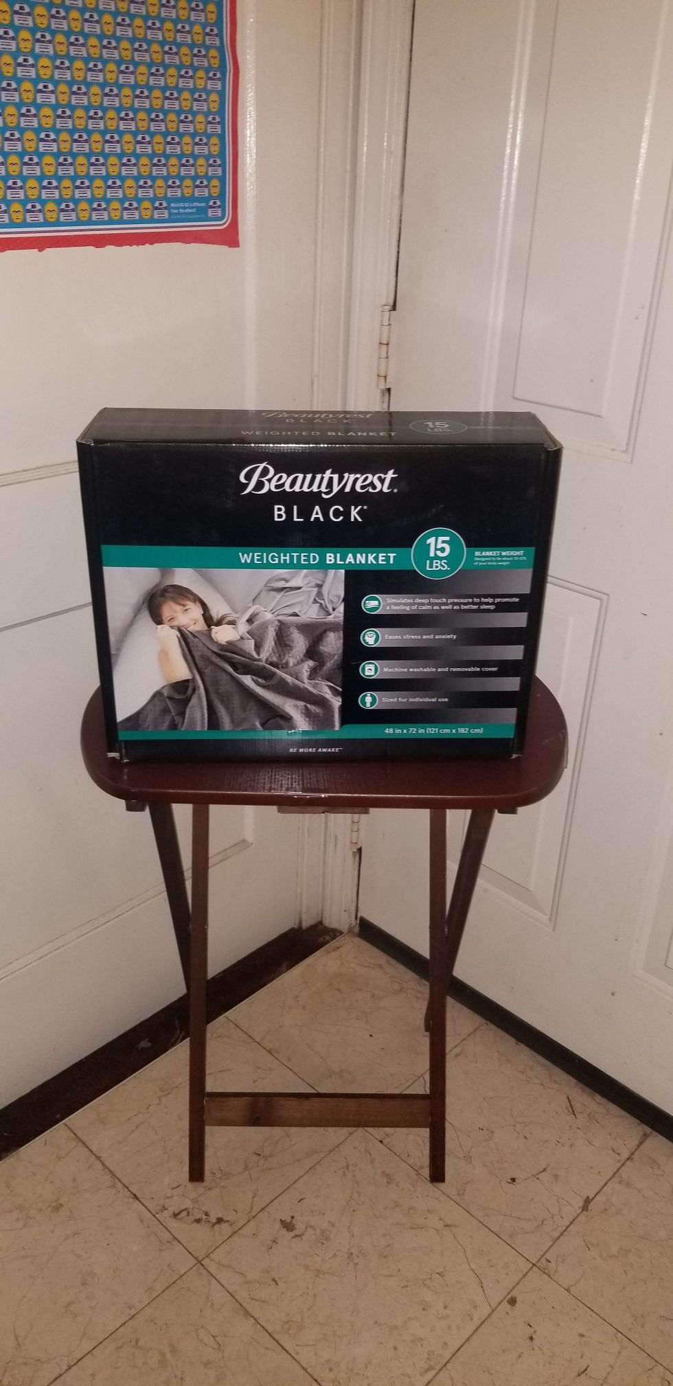 Beauty rest 15 lb Weighted blanket