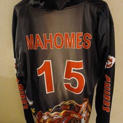 Custom Kansas City Cheifs Hood/ Jacket From Cheifs Gala