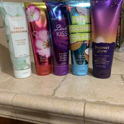 Bath BodyWorks 24hrs Moisture Body Creams