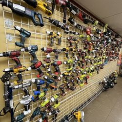 Drills , Chargers 🔌, Battery’s, Miter Saws Blowers 