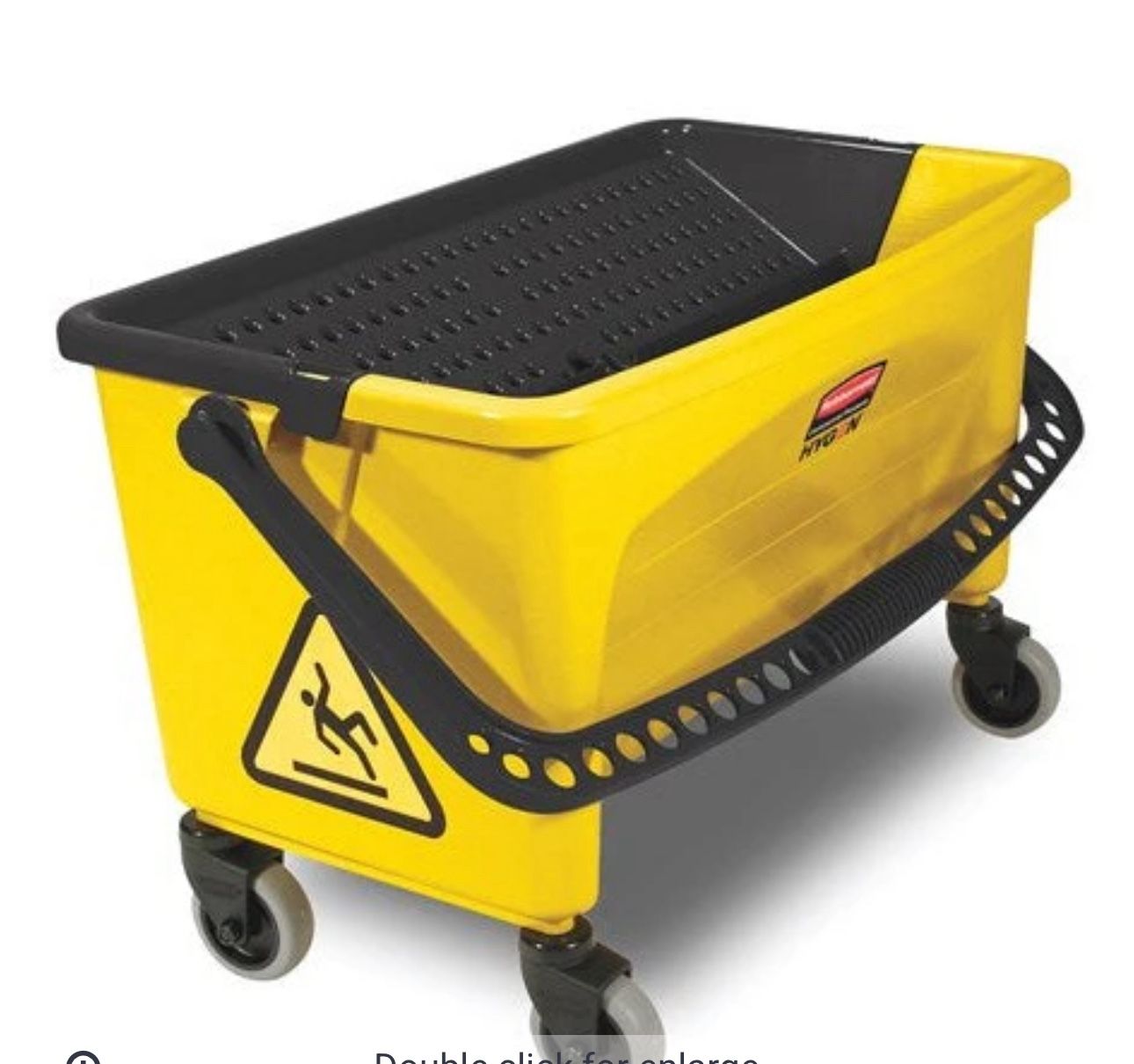 Rubbermaid HYGEN™ Press Wring Bucket, model number Q900-88.