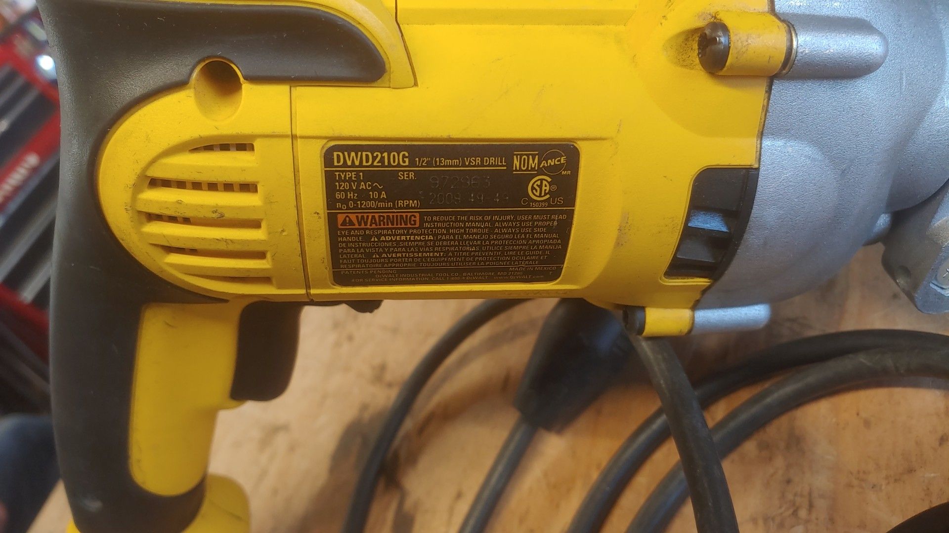 Dewalt drill motor