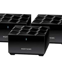 Netgear Nighthawk Whole Home Mesh WiFi 6 System, 3-Pack (MK63-100NAS)