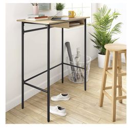 Standing Desk Natural - Room Essentials Target Brand, Like New Fully Assembled 