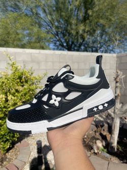 LV Shoes Sk8 Black And White (Read Description) 