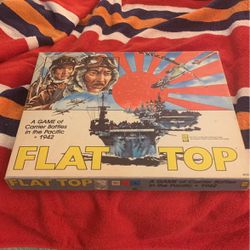 Rare Vintage Board Game “Flat Top”