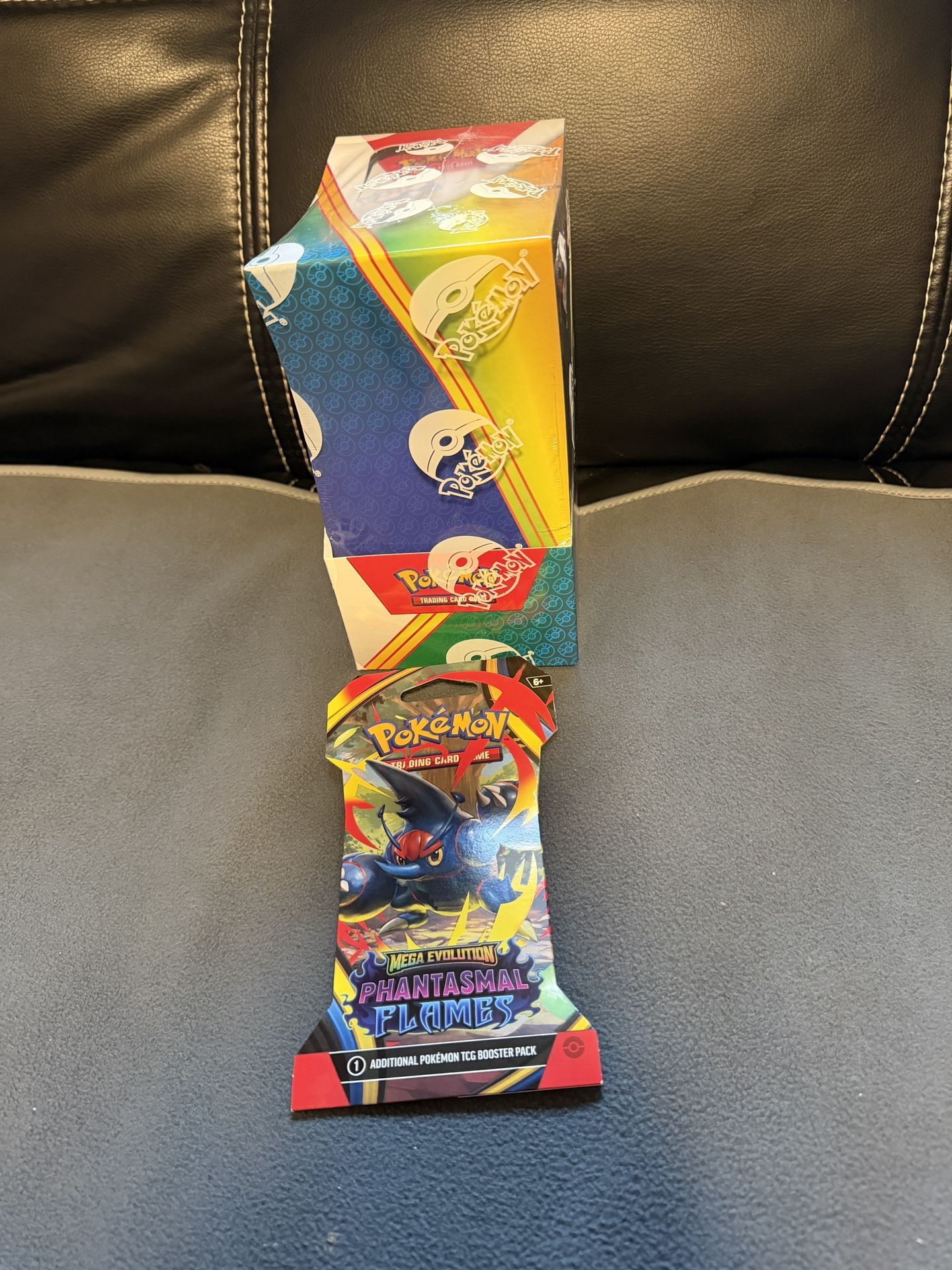 Pokemon Phantasmal Flames Booster Sleeves