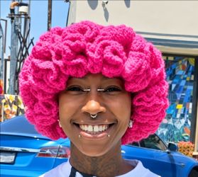 Hand made crochet hat