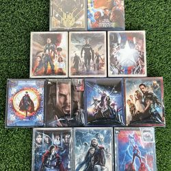 Marvel 4K & 3D SteelBook Lot Of 12