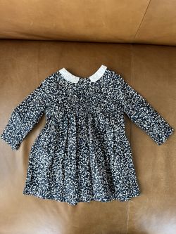 Burberry Baby Girl Floral Dress Size 9M+ 