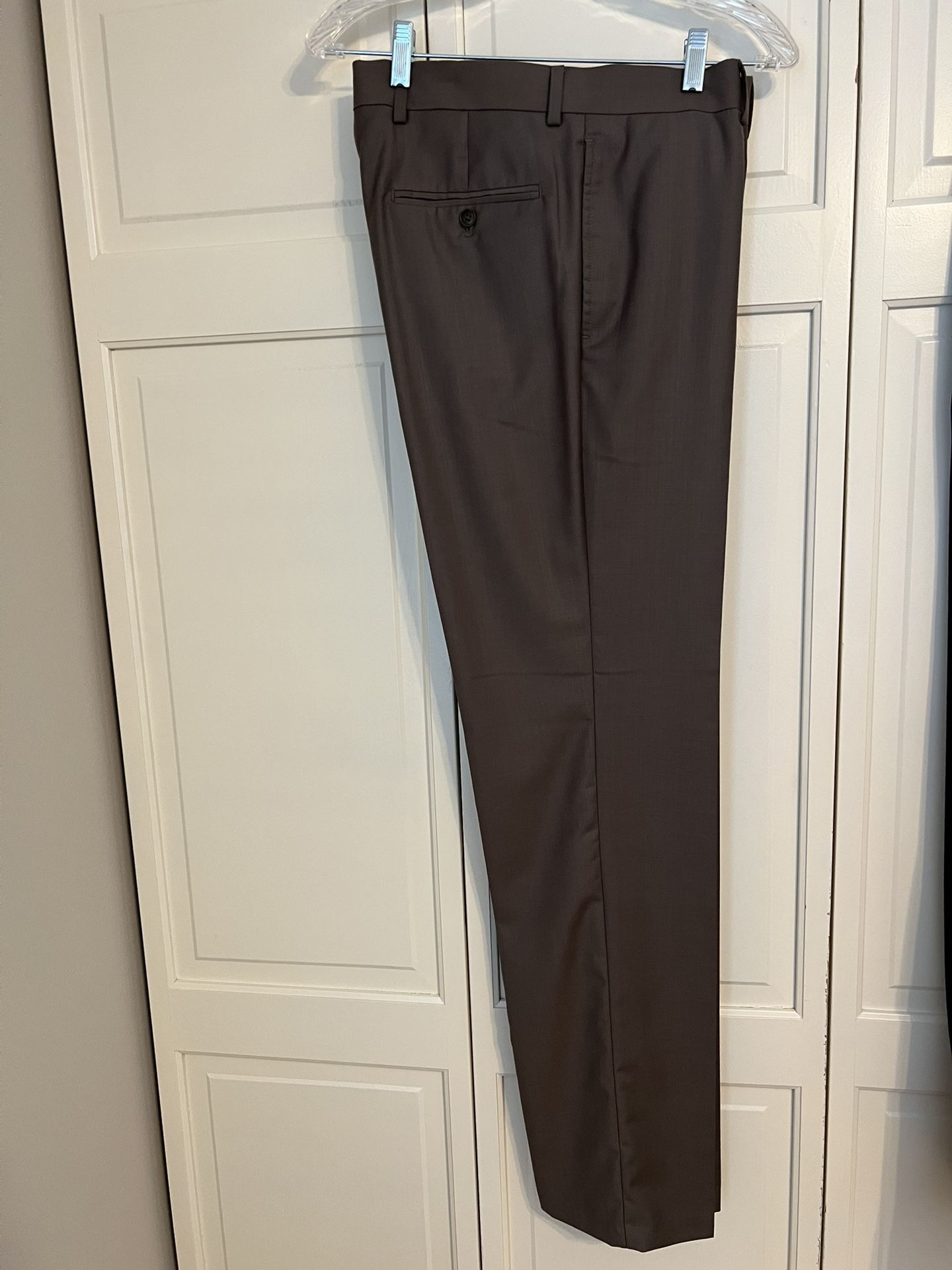 Pronto Uomo Dress Pants Men’s Brown/Beige32x34