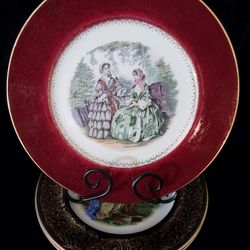 7 Assorted Antique DinnerPlates
