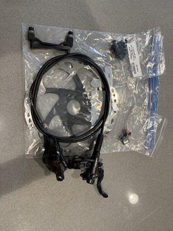 Shimano XT rear brake and disc