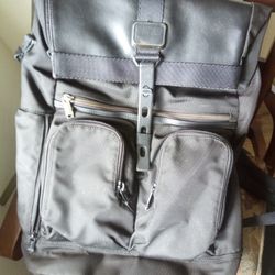 Beautiful Tumi Backpack W/ Leather Accent