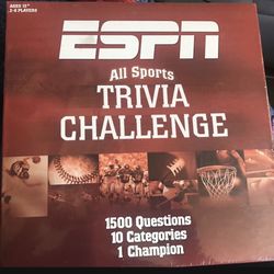 NFL & ESPN TRIVIA CHALLENGE GAMES NEW/SEALED