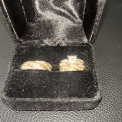 Wedding Couple Rings Set