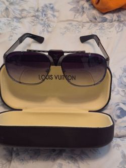 Louis Vuitton Aviator Sunglasses with Case