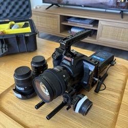 Black Magic Pocket 6k Pro FULL KIT (SIGMA ART 24-70 2.8, SIGMA 24MM 1.4, TOKINA 11-16MM 2.8)