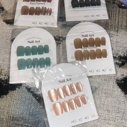 5 Pcs Press On Nails New 