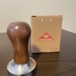 New In Box Mahlkönig Tamper, Walnut