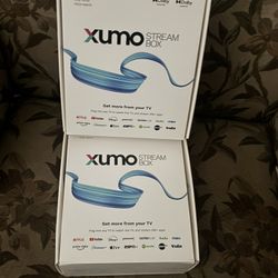  2 Xumo Stream Box 4k Ultra HD 