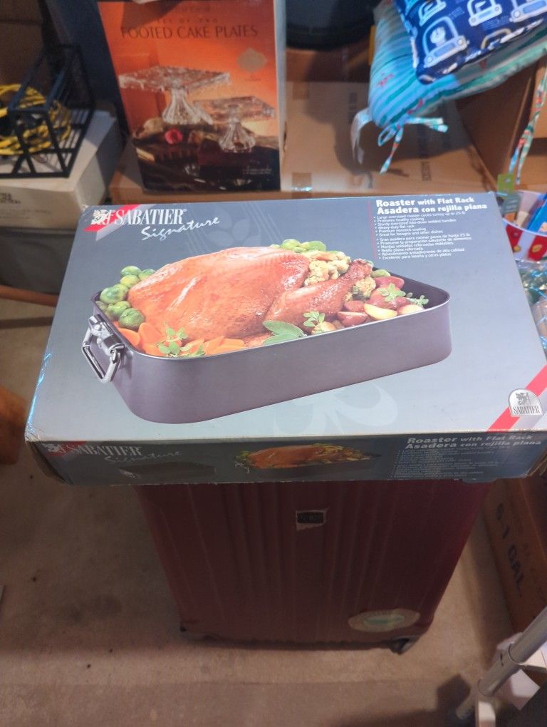 Sabatier Roaster With Flat Rack. New