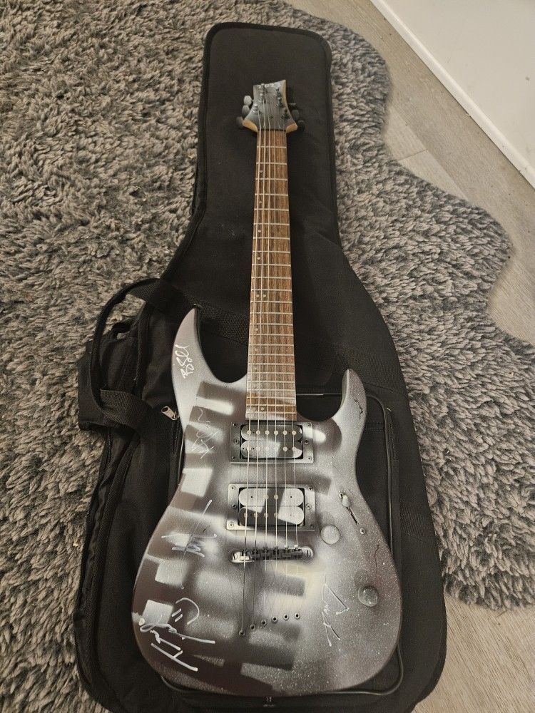 Atreyu Signed Guitar