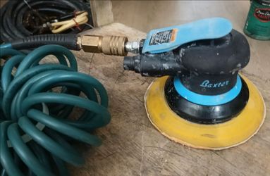 BAXTER 6 in. Professional Orbital Composite Air Sander